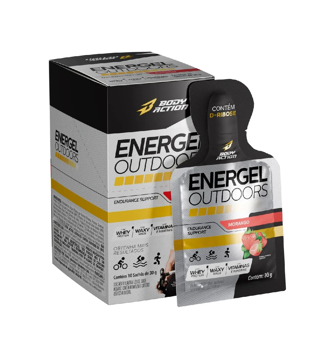ENERGEL OUTDOORS CAIXA 10 SACHES