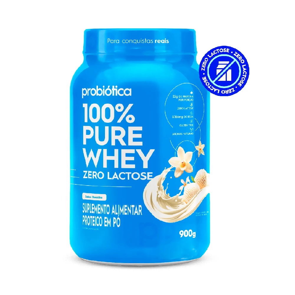 100% PURE WHEY ZERO LACTOSE POTE 900G