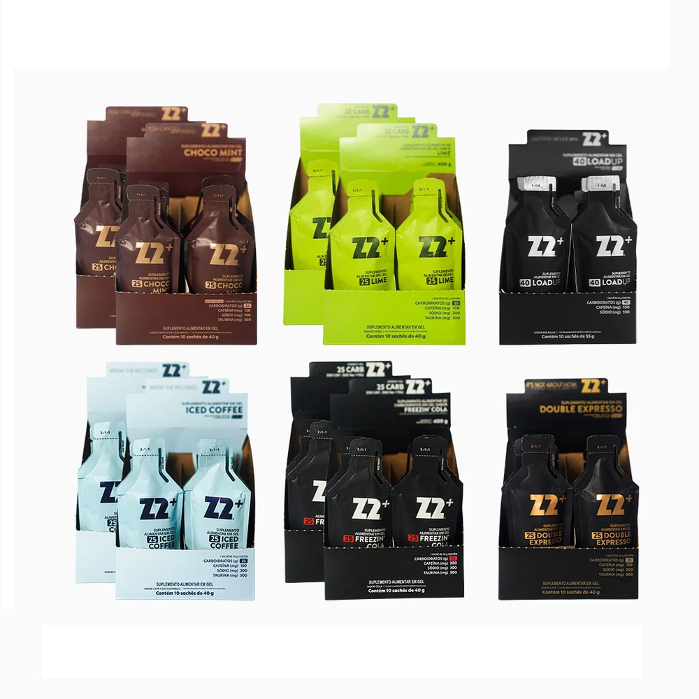 Energy Gel Z2+ (25 Carb) Caixa 10 unidades