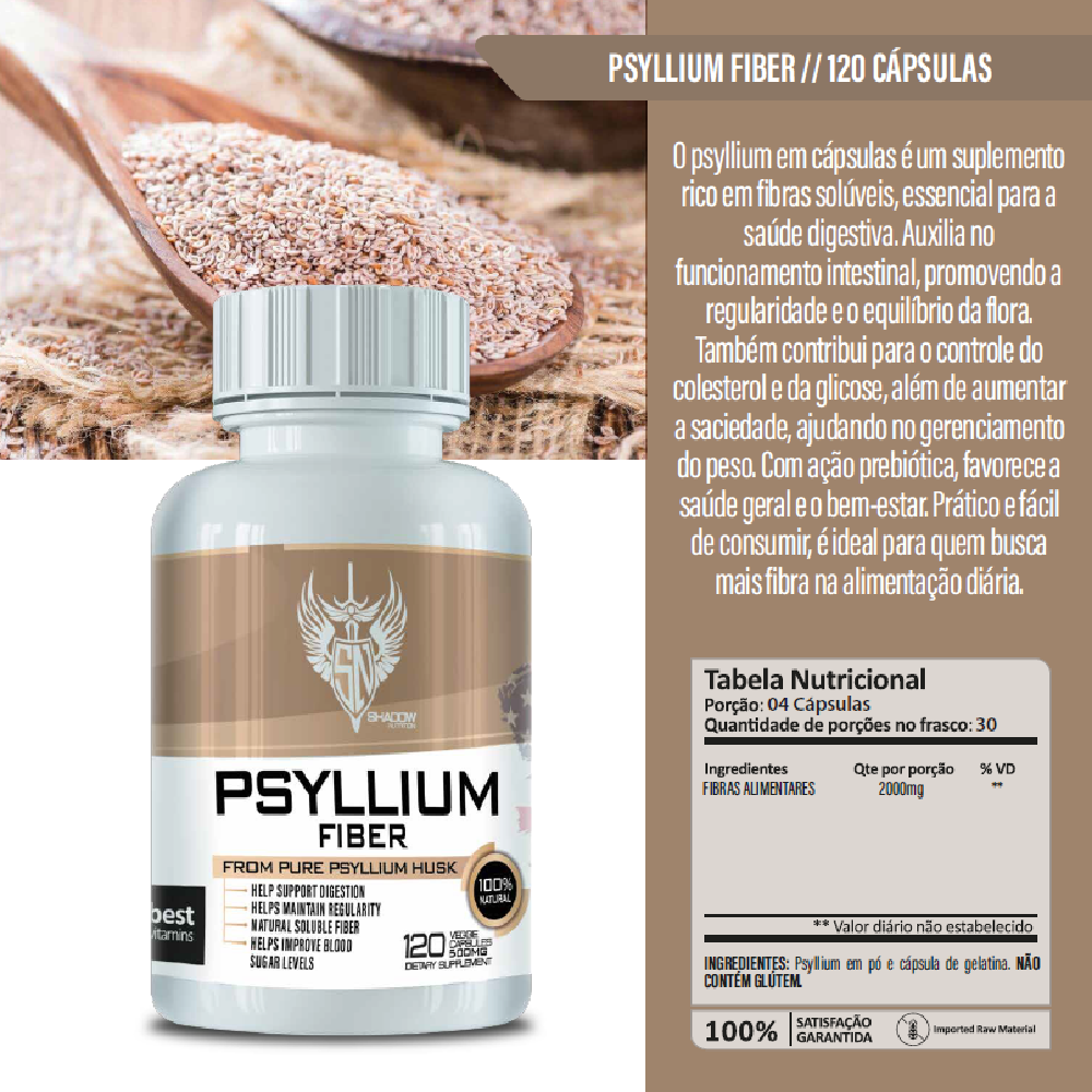 PSYLLIUM 120 CAPS