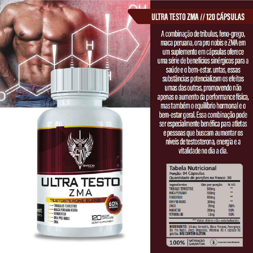 ULTRA TESTO ZMA 120 CAPS