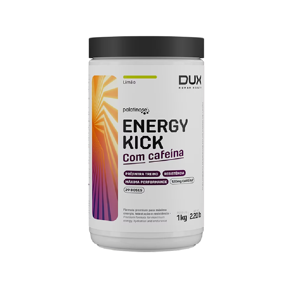 Imagem 4 de ENERGY KICK CAFFEINE POTE 1000G