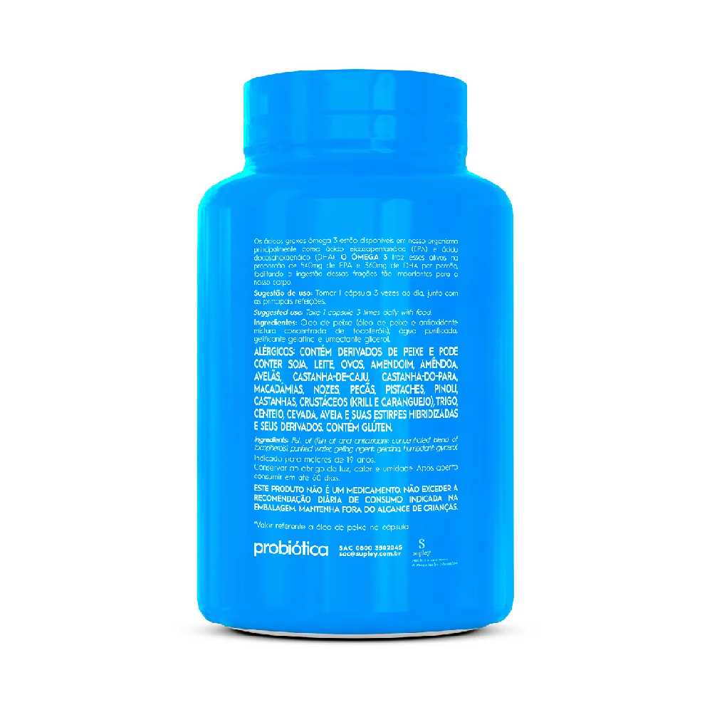 Imagem 2 de OMEGA 3 PRO POTE 100 CAPSULAS V01