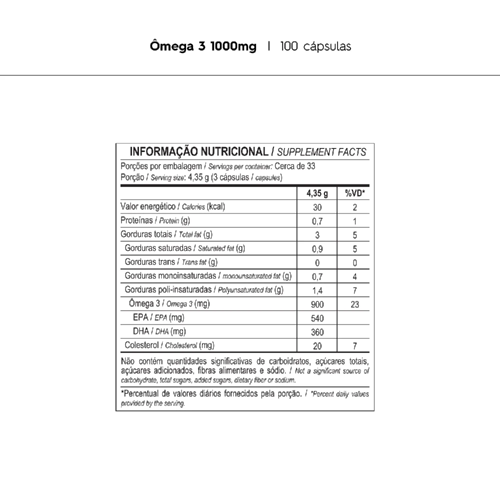 Imagem 3 de OMEGA 3 PRO POTE 100 CAPSULAS V01