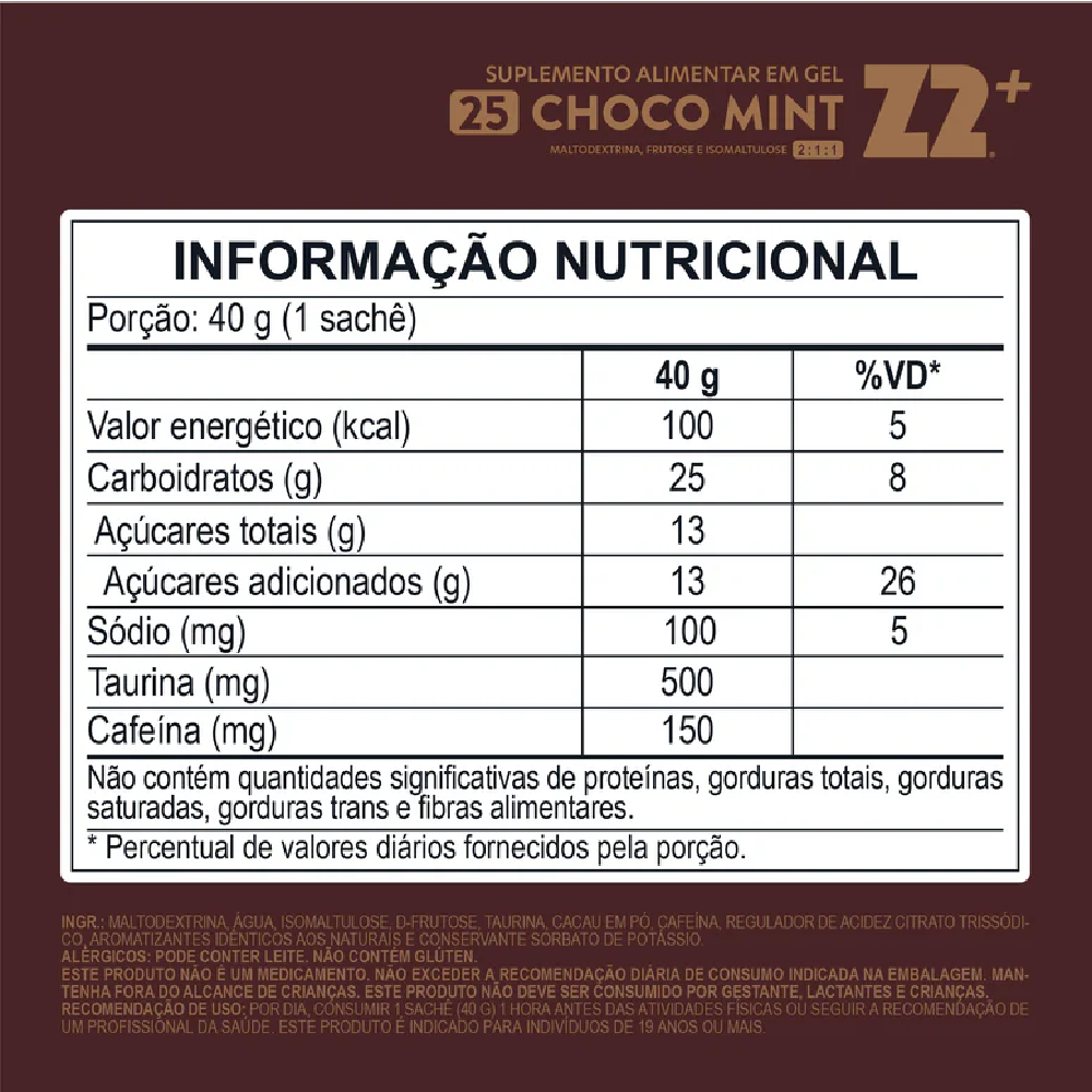 Imagem 2 de Energy Gel Z2+ (25 Carb)
