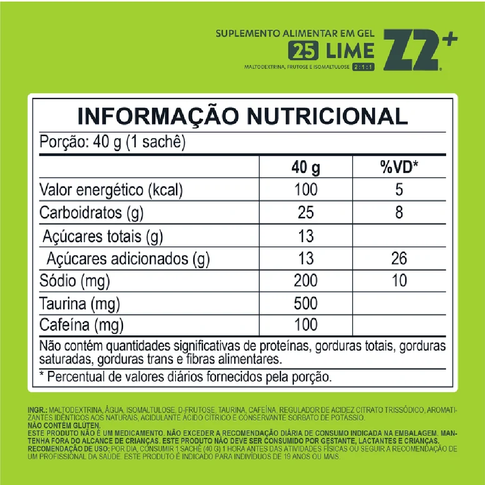 Imagem 7 de Energy Gel Z2+ (25 Carb)