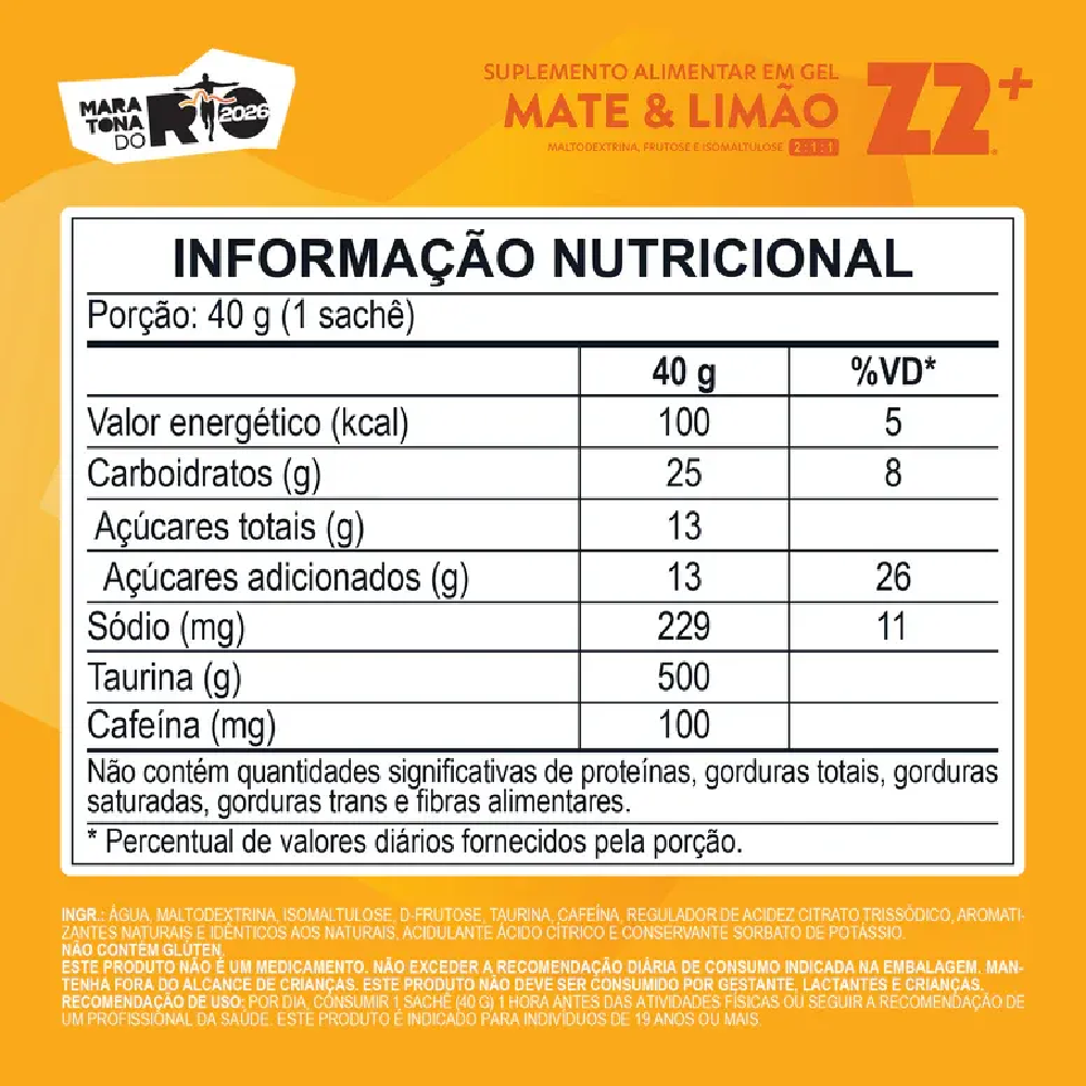 Imagem 8 de Energy Gel Z2+ (25 Carb)