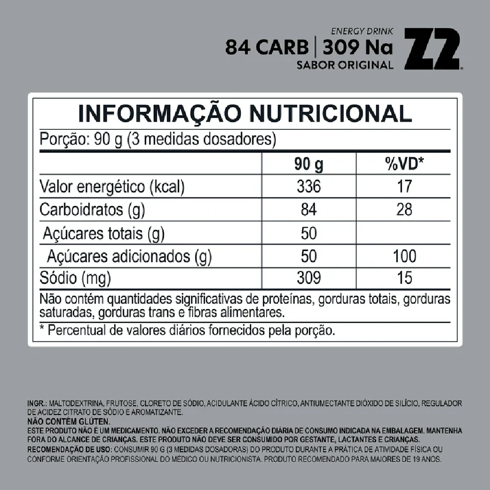 Imagem 2 de Energy Drink Power Powder Z2 Pouch 900g