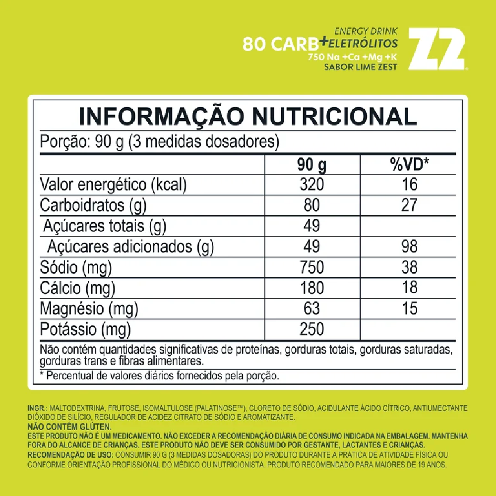 Imagem 4 de Energy Drink Power Powder Z2 Pouch 900g