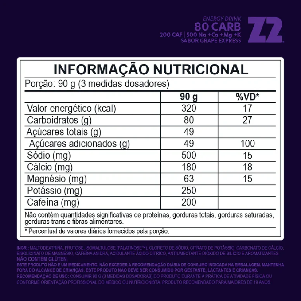 Imagem 5 de Energy Drink Power Powder Z2 Pouch 900g