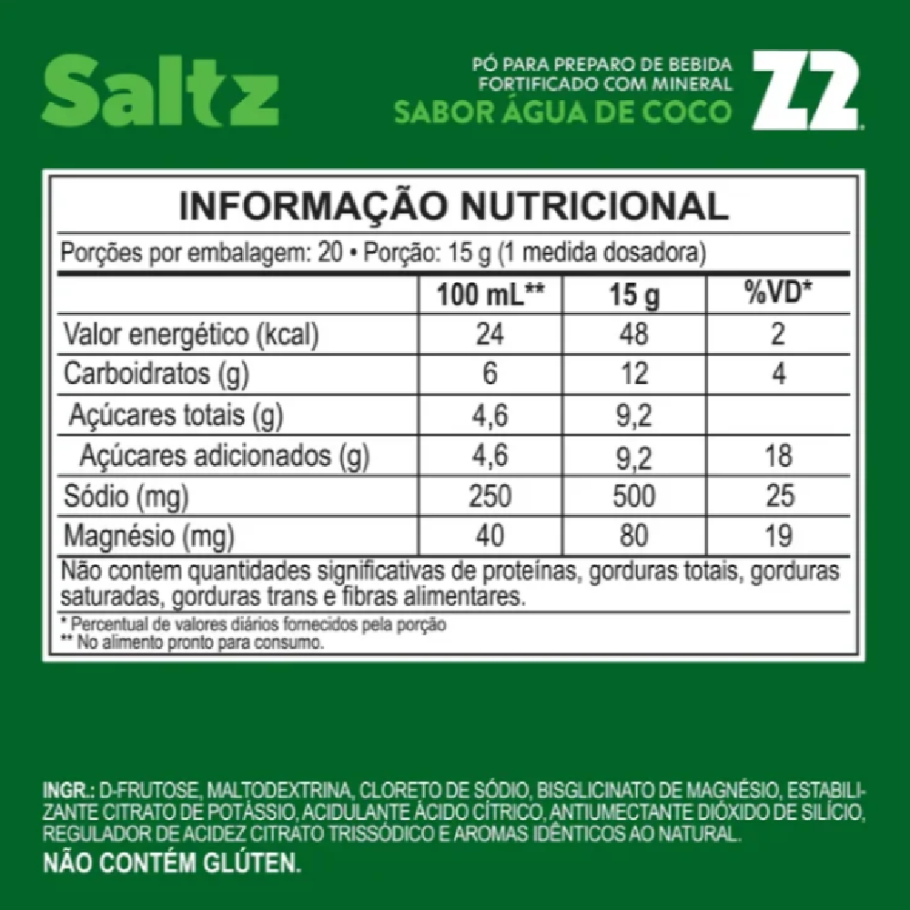 Imagem 2 de Saltz 500 Z2 Pote 300g