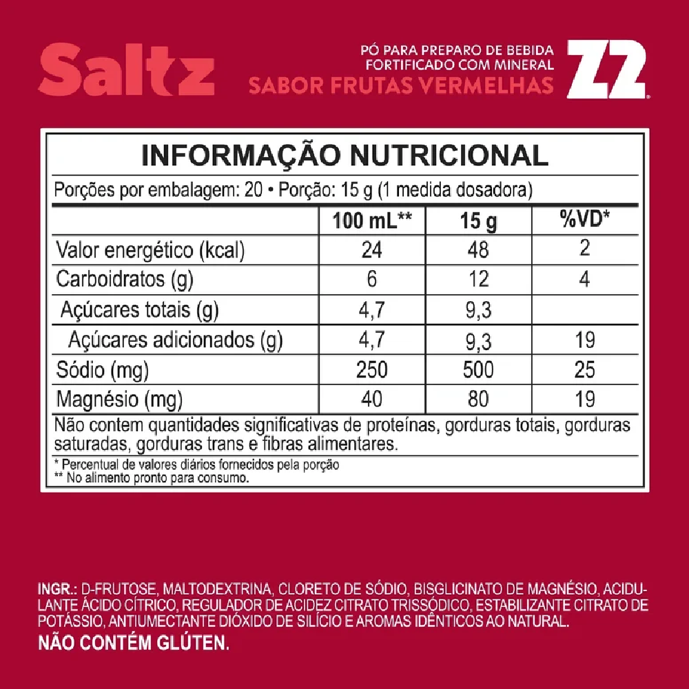 Imagem 3 de Saltz 500 Z2 Pote 300g