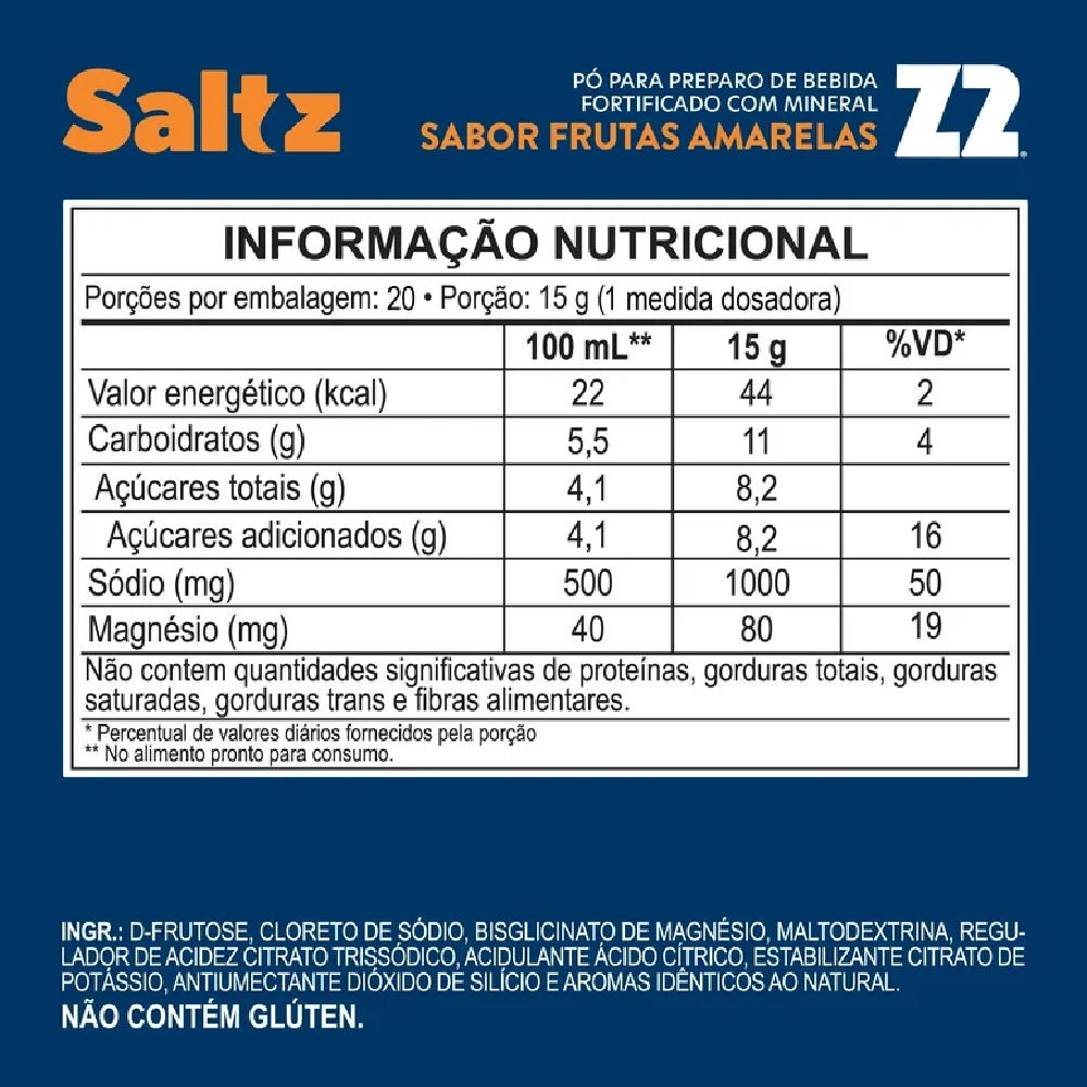 Imagem 2 de Saltz 1000 Z2 Pote 300g