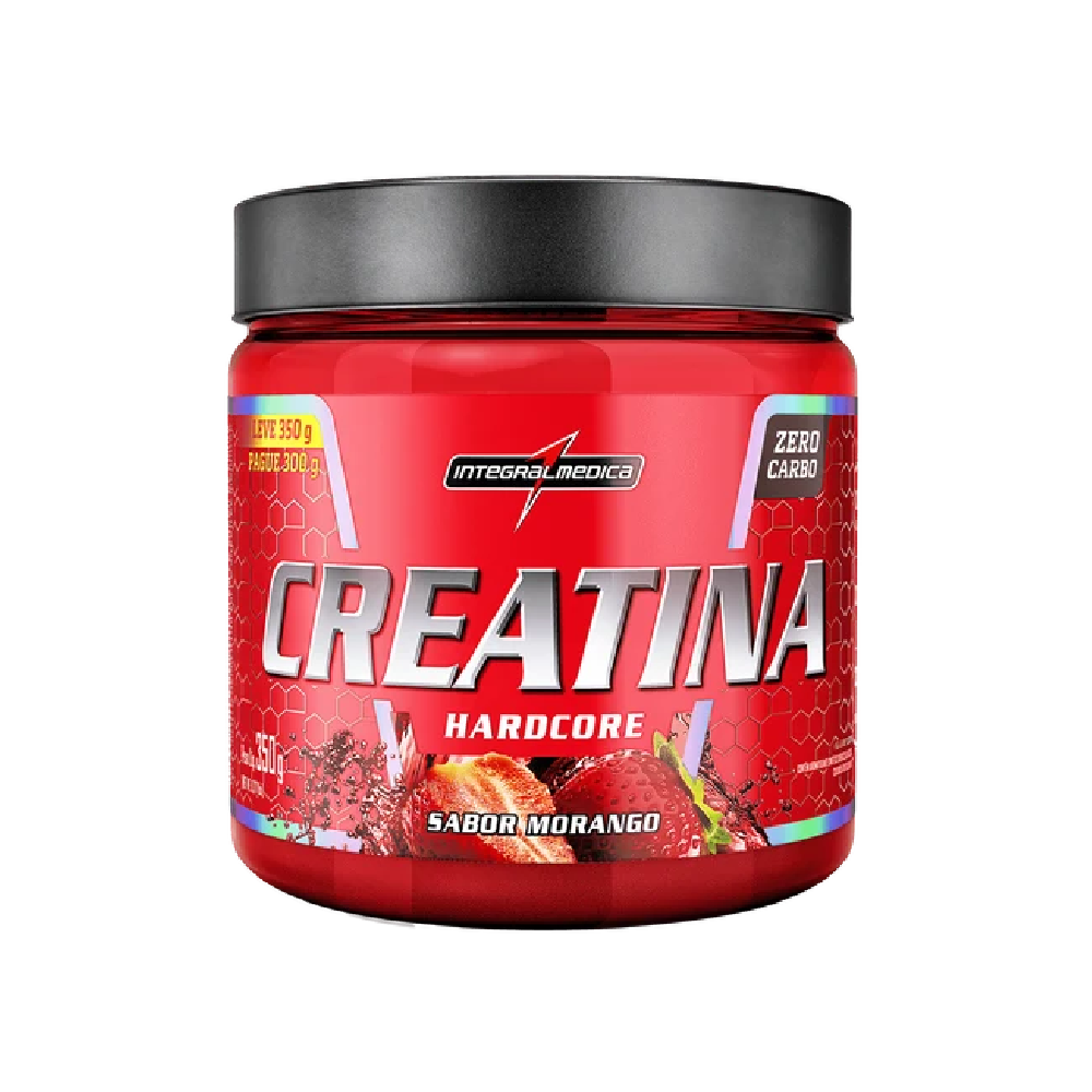 Imagem 4 de IM CREATINA HARDCORE 350G COM SABOR