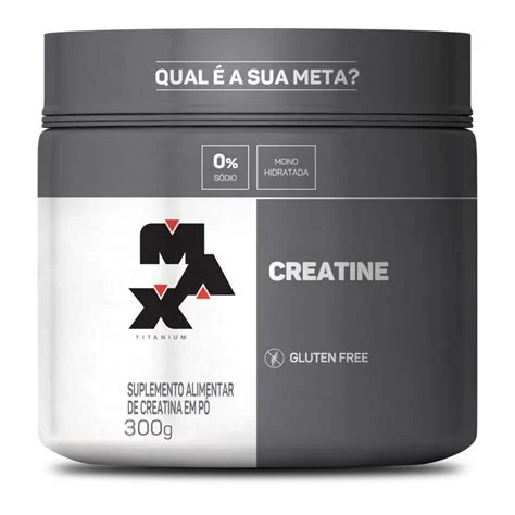 CREATINE POTE 300 GR MAX Titânium