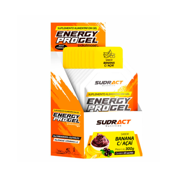 DISPLAY ENERGY PRO GEL 0.300KG CX BANANA/ACAI