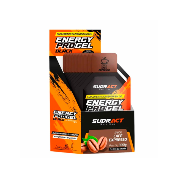 DISPLAY ENERGY PRO GEL BLACK 0.300KG CX CAFE EXPRESSO