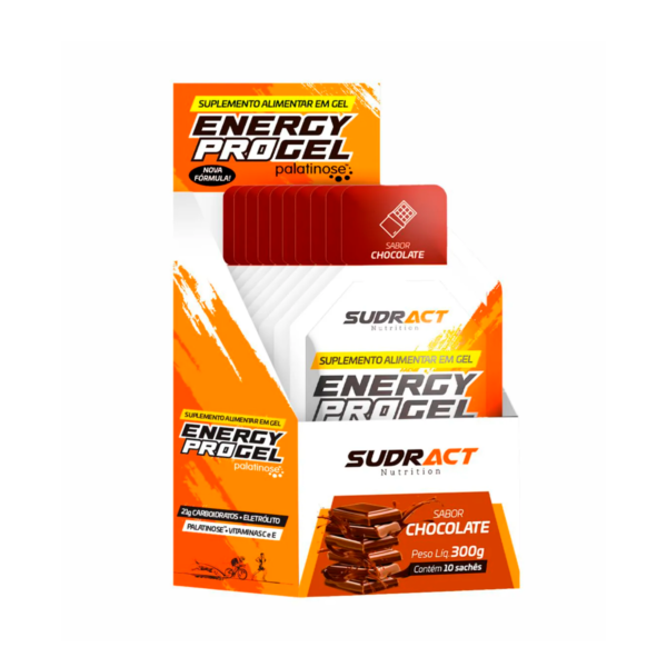 DISPLAY ENERGY PRO GEL 0.300KG CX CHOCOLATE