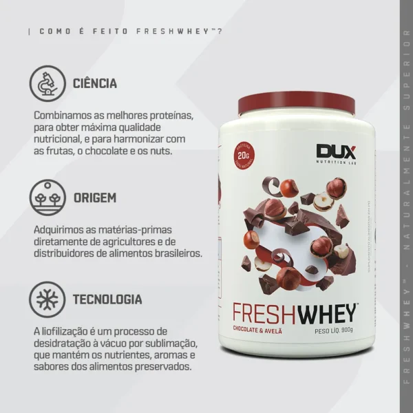 FRESH WHEY 450G – CHOCOLATE BELGA E AVELA