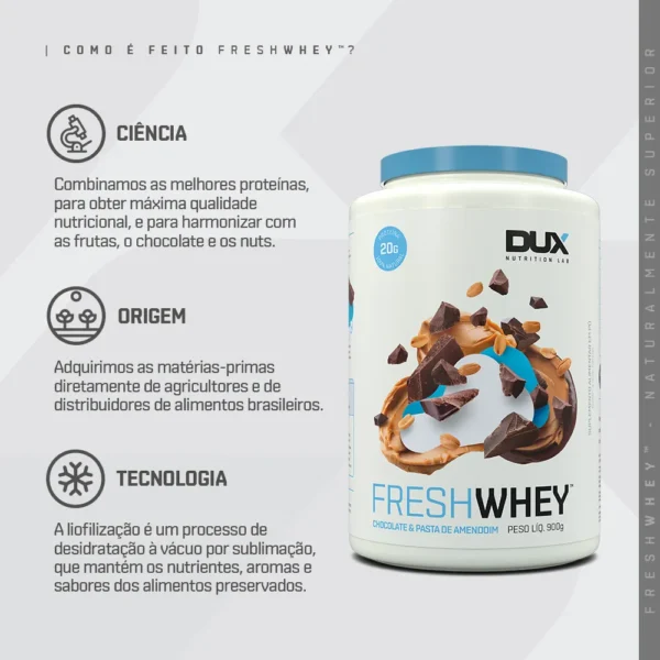 FRESH WHEY 450G – CHOCOLATE E PASTA DE AMENDOIM