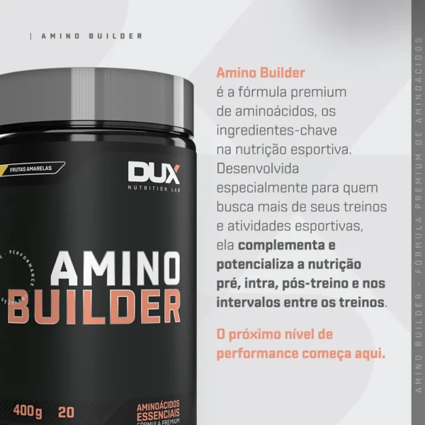 AMINOBUILDER 400g – FRUTAS AMARELAS