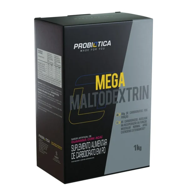 MEGA MALTO DEXTRIN CAIXA 1 KG GUARANA COM ACAI