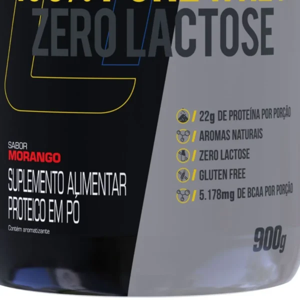 100% PURE WHEY REFIL 900G IOGURTE COM MORANGO VF