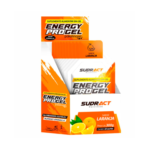 DISPLAY ENERGY PRO GEL 0.300KG CX LARANJA