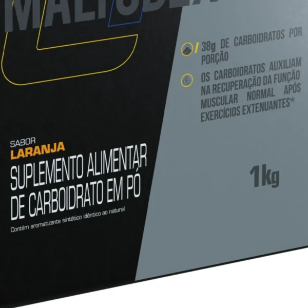 MEGA MALTO DEXTRIN CAIXA 1 KG LARANJA