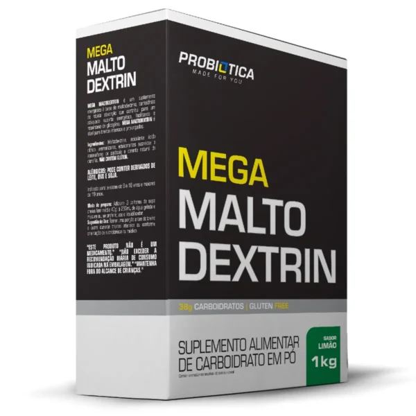 MEGA MALTO DEXTRIN CAIXA 1 KG LIMAO