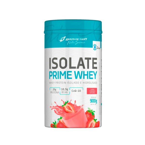 ISOLATE PRIME WHEY 900G MORANGO