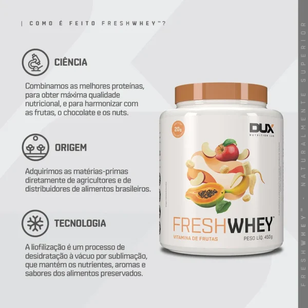 FRESH WHEY 450G – VITAMINA DE FRUTAS