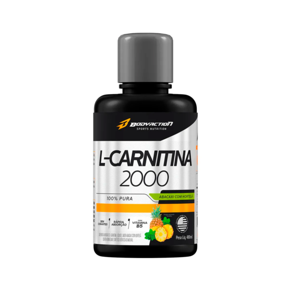 L-CARNITINE PURE 2.000  480ML  – Abacaxi com Hortela