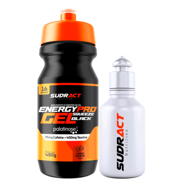 KIT ENERGY PRO GEL SQUEEZE BLACK CARAMELO