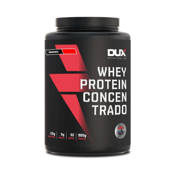 WHEY PROTEIN CONCENTRADO 900G – MORANGO