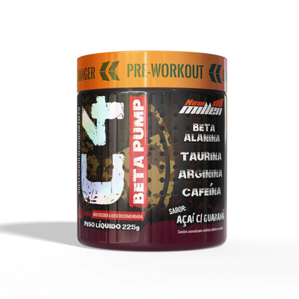 C4 BETA PUMP 225G NEW MILLEN – AÇAÍ COM GUARANÁ